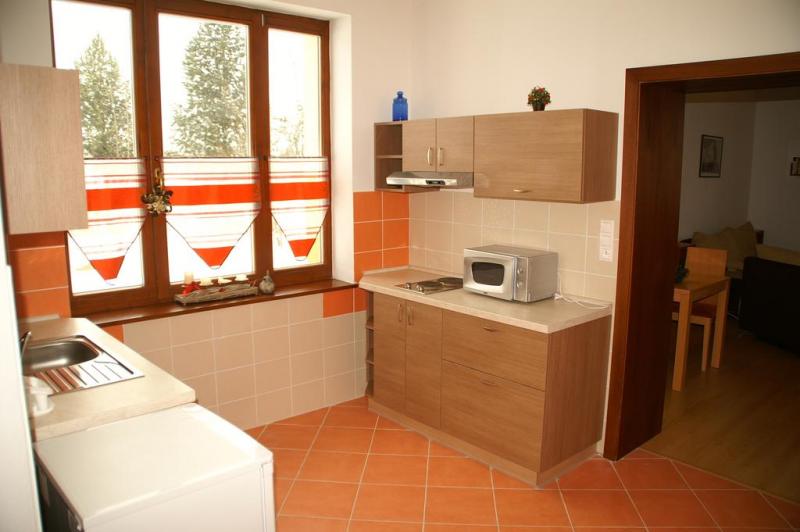 Rodinný Apartmán, kuchynka